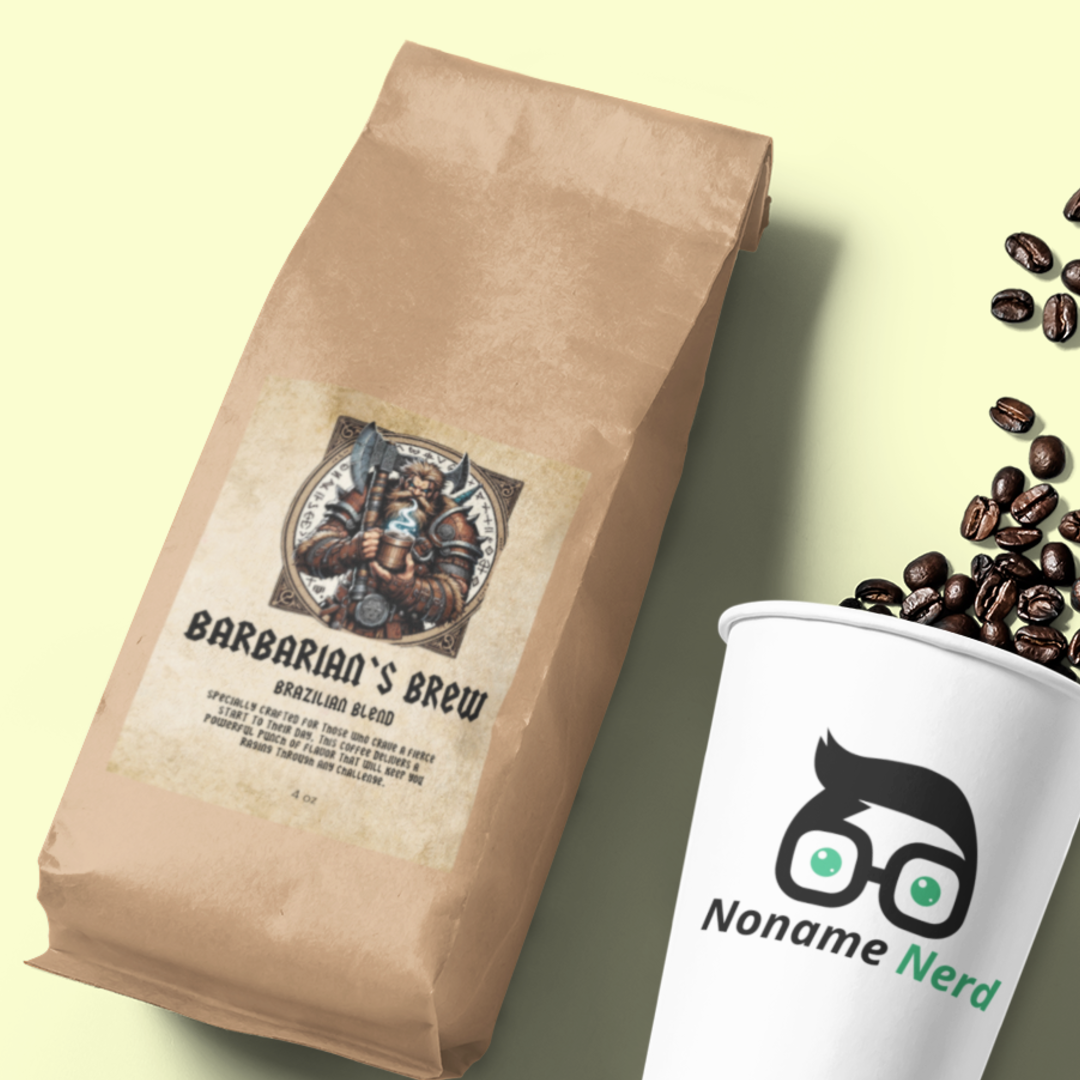 Barbarian's Brew: Unleash Your Inner Rage with Our Bold Coffee Blend (4 oz. whole bean)