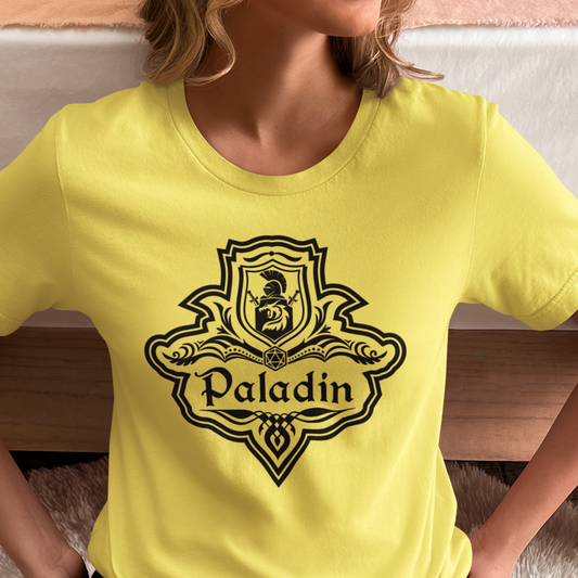 Paladin D&D Class T-Shirt