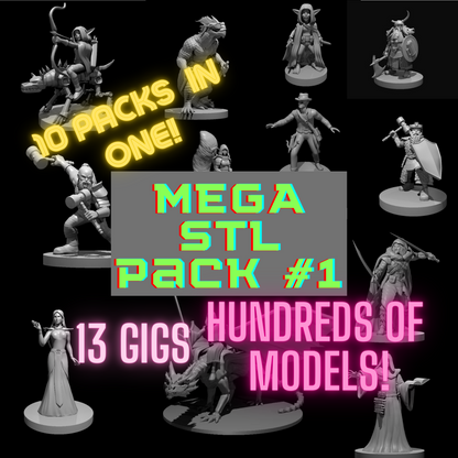 Mega STL Pack