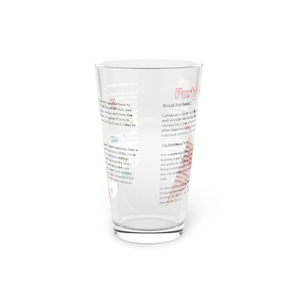 Party Games #2 Pint Glass