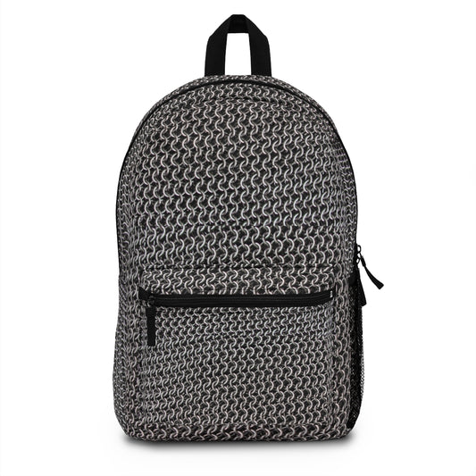 Chainmail Print Backpack