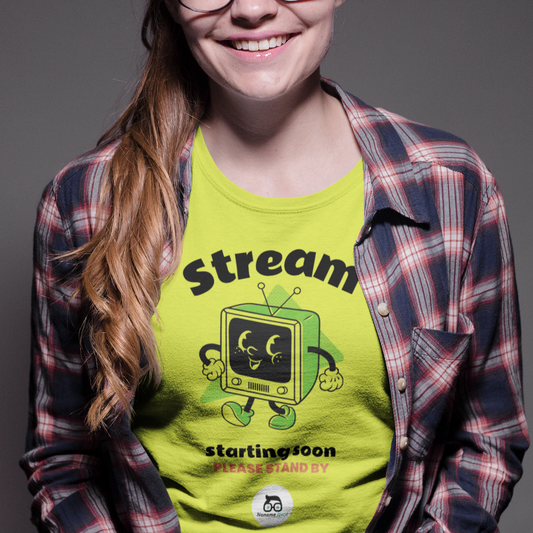 Vintage Stream Starting Soon T-shirt