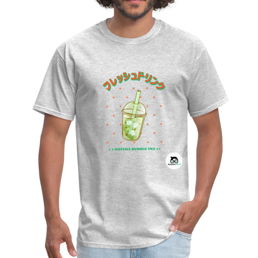 Bubble Tea T-Shirt - heather gray