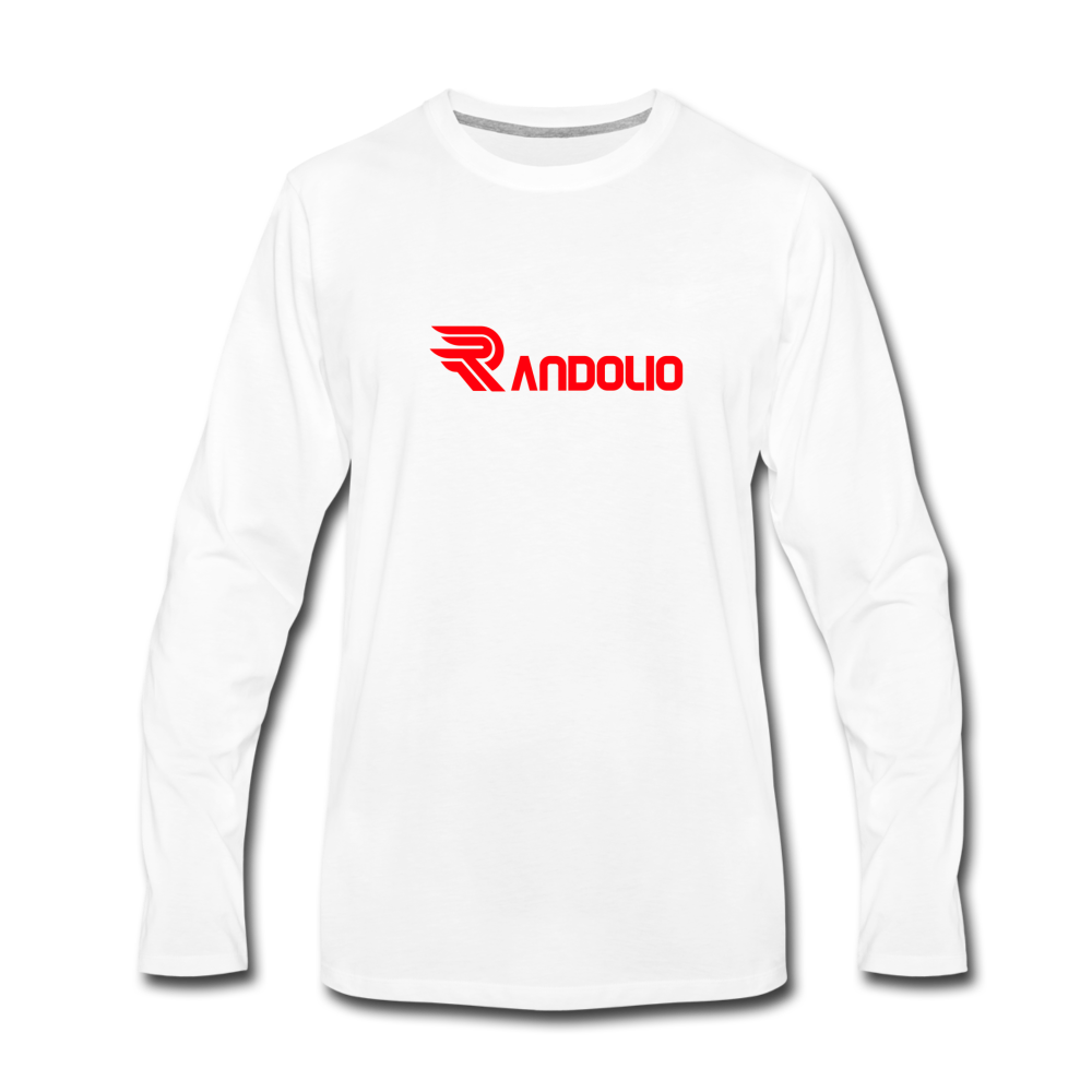 Randolio Long Sleeve T-Shirt - white