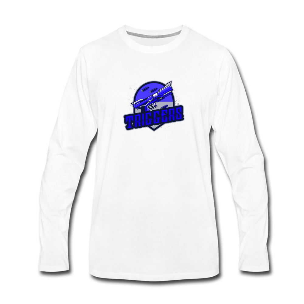 N3 Triggers Long Sleeve T-Shirt - white