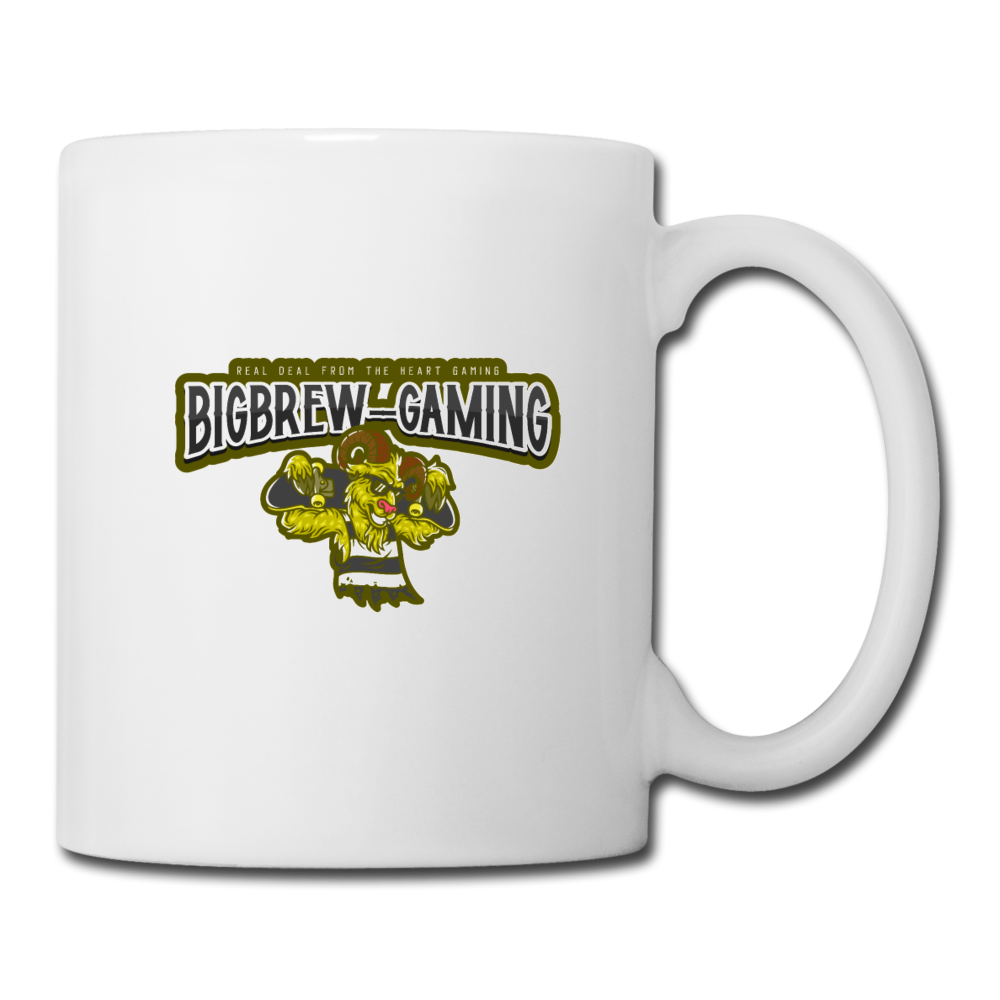 BigBrew Gaming Coffee/Tea Mug - white