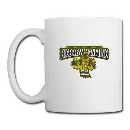 BigBrew Gaming Coffee/Tea Mug - white