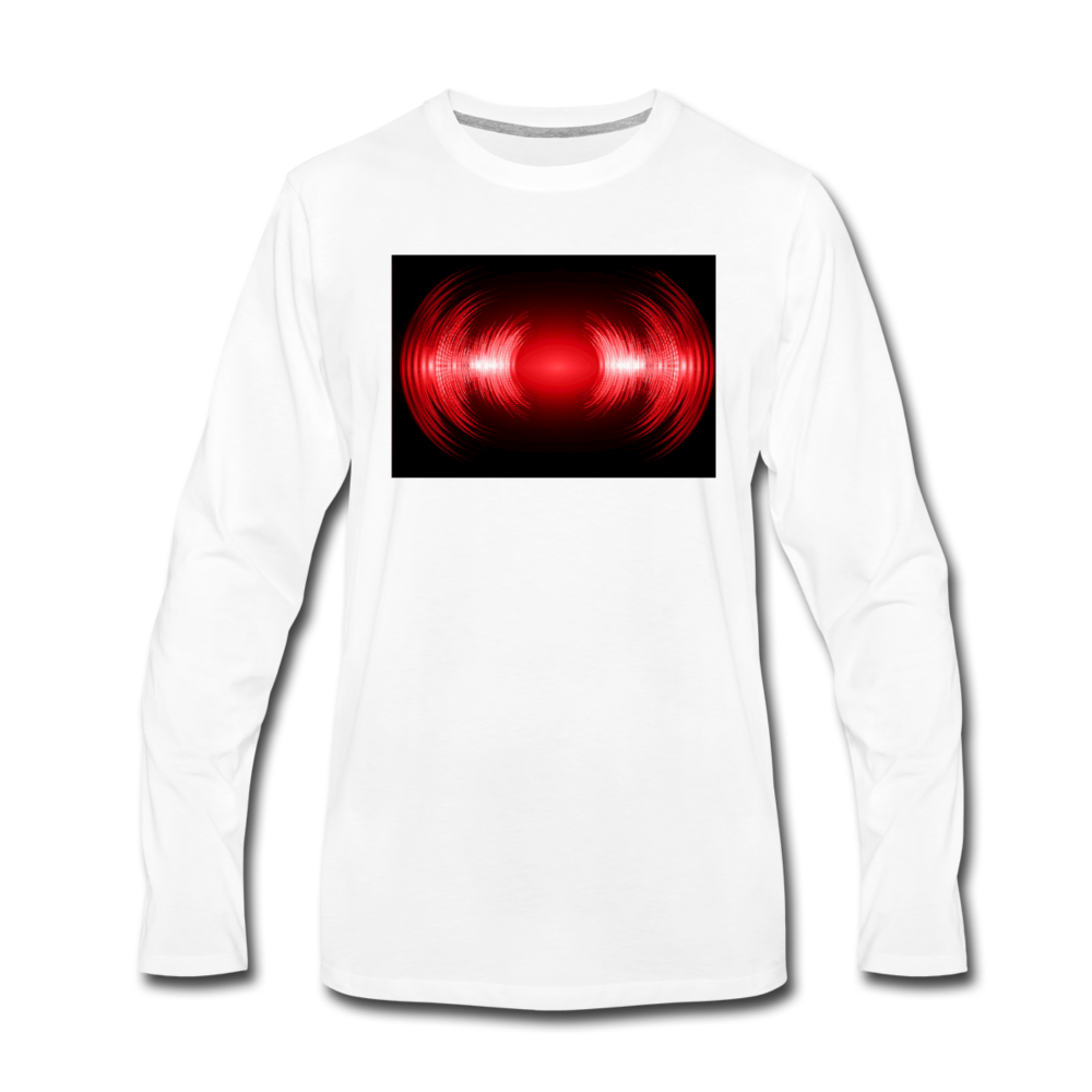 Ttvsoundwave Long Sleeve T-Shirt - white