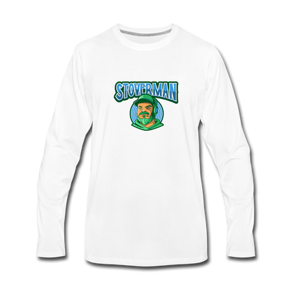 Stoverman Long Sleeve T-Shirt - white