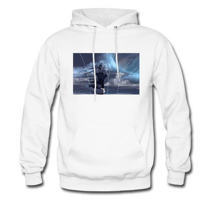 Heavenly Gamer Gods Hoodie - white