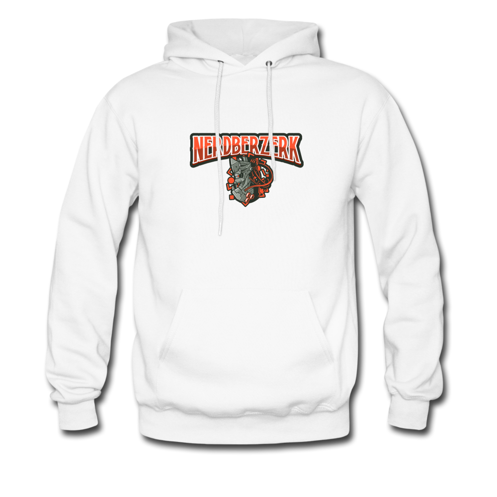 NerdBerzerker Hoodie - white