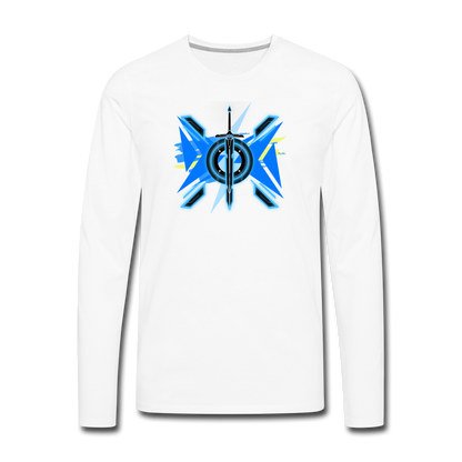 Xyber Swag Long Sleeve T-Shirt - white