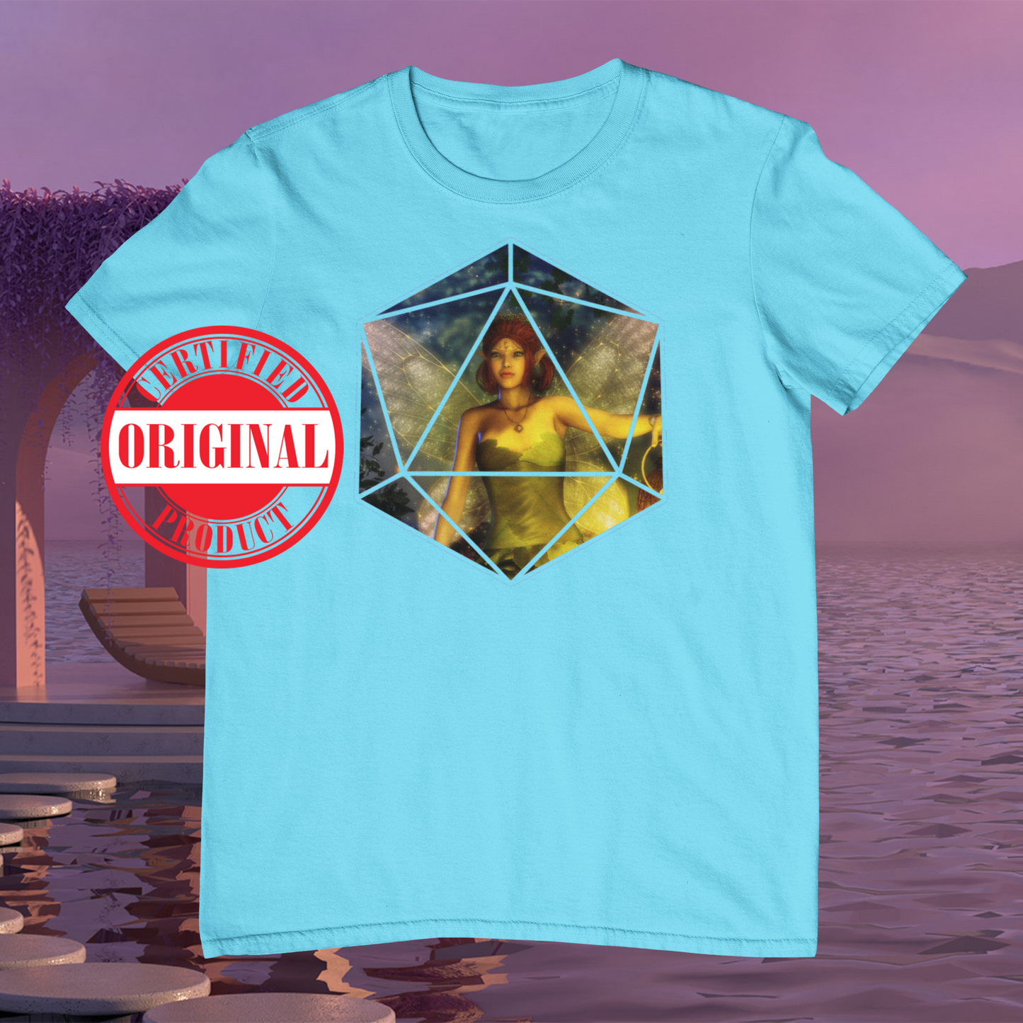 D20 Fairy Princess D&D Shirt